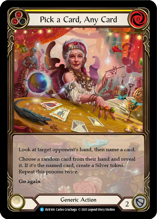 EVR · EVR168 · Primeira edição · Rainbow Foil