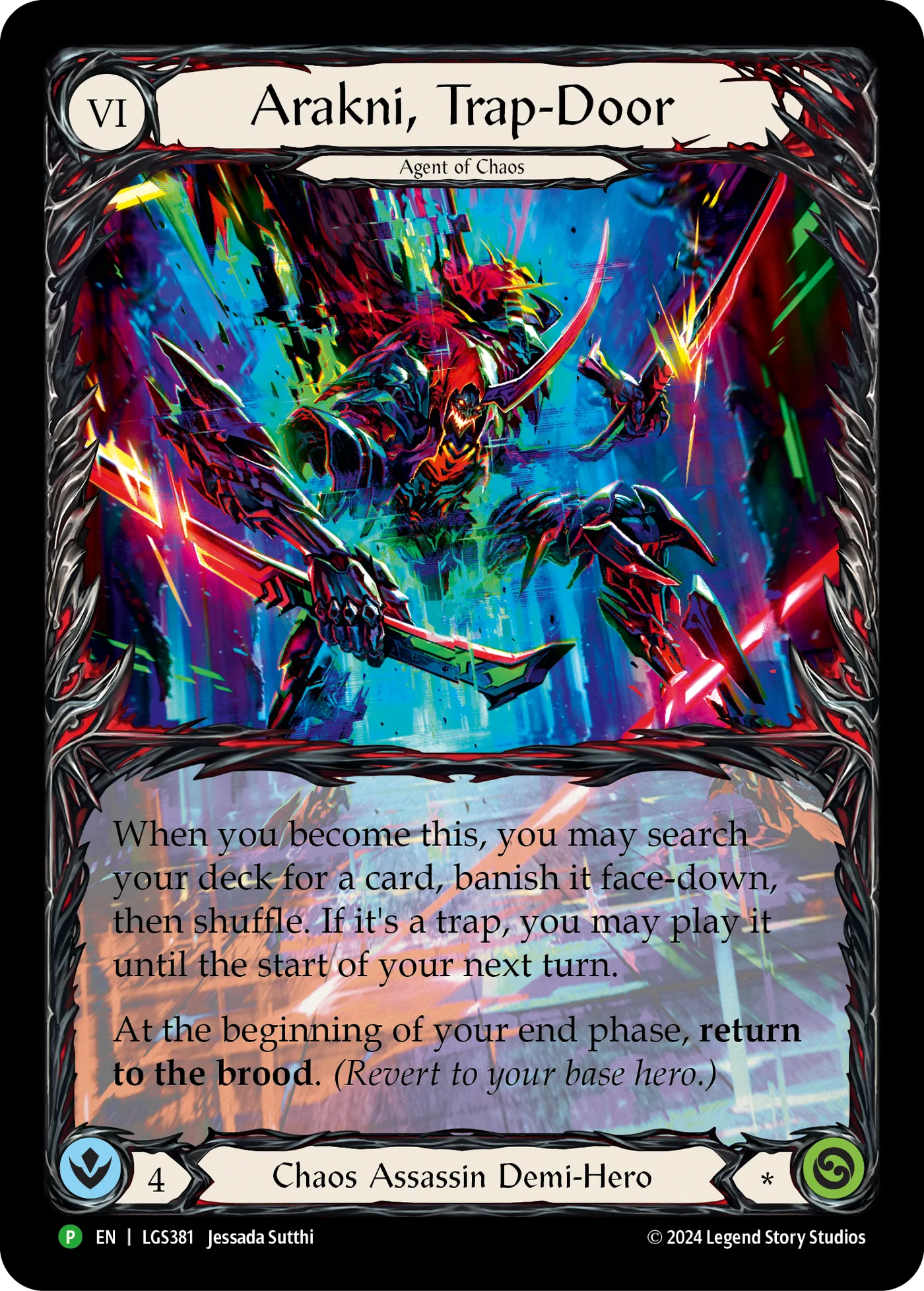 LGS · LGS381 · N · Rainbow Foil