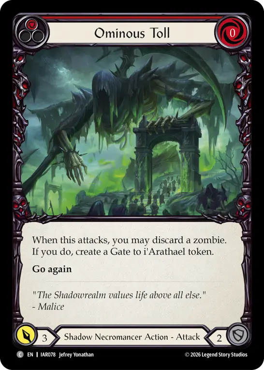 Ominous Toll