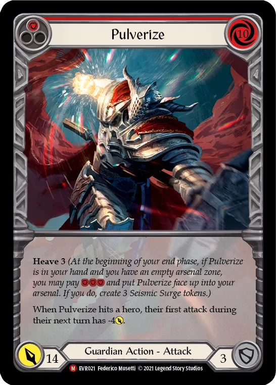 EVR · EVR021 · Première édition · Rainbow Foil