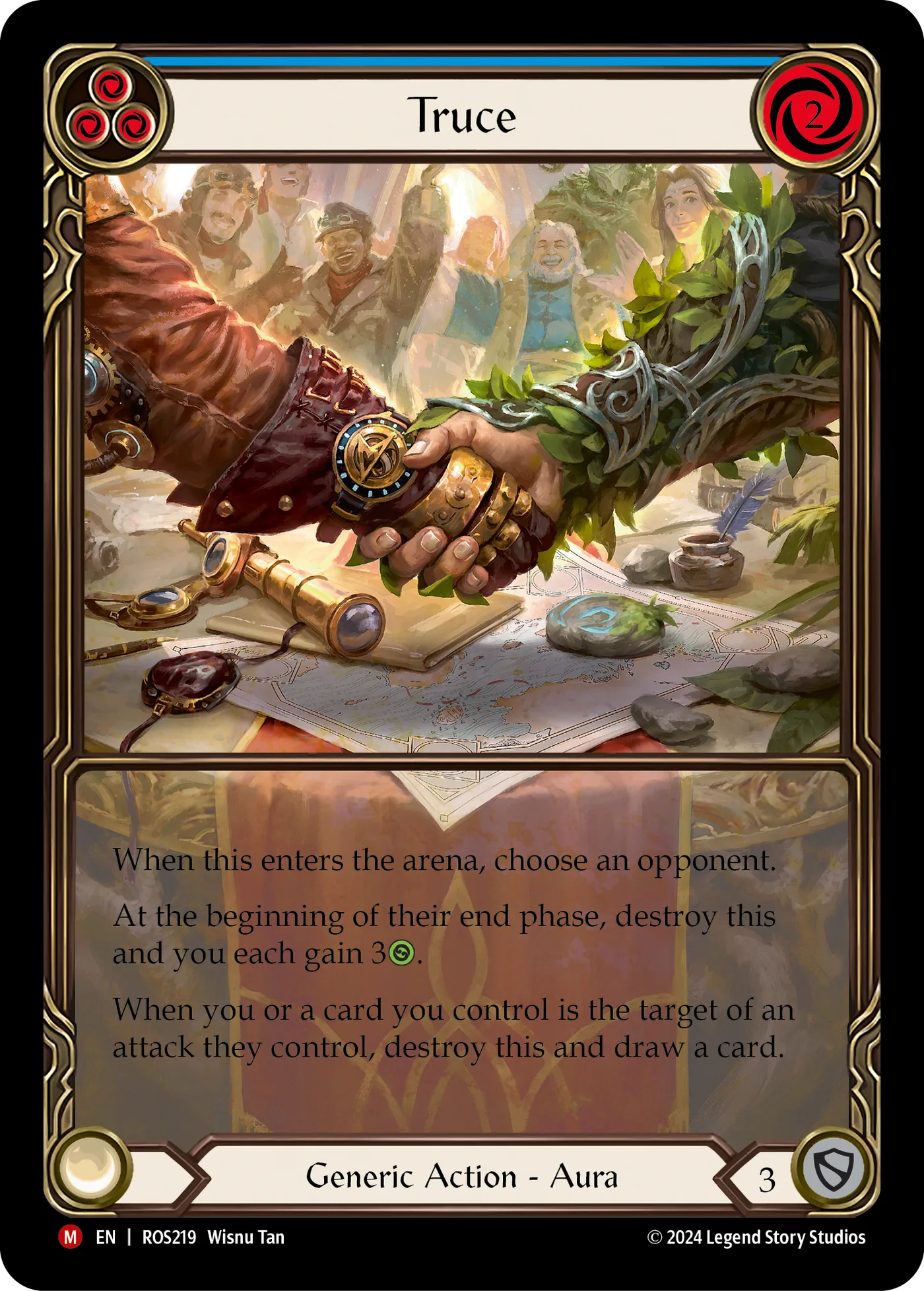 ROS · ROS219 · N · Rainbow Foil