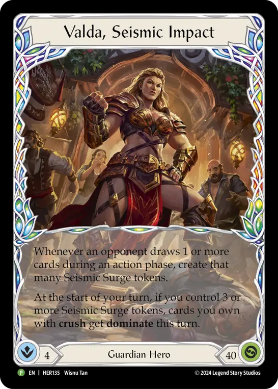 Valda, Seismic Impact