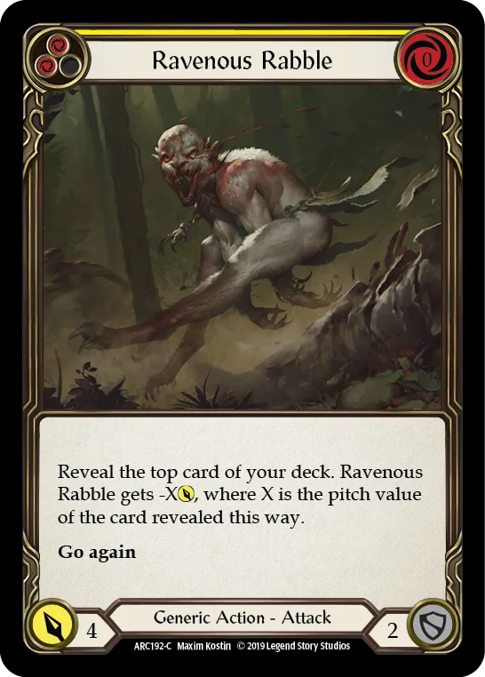 ARC · ARC192 · Primeira edição · Rainbow Foil