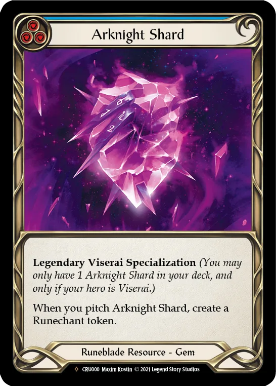 CRU · CRU000 · Ilimitada · Rainbow Foil