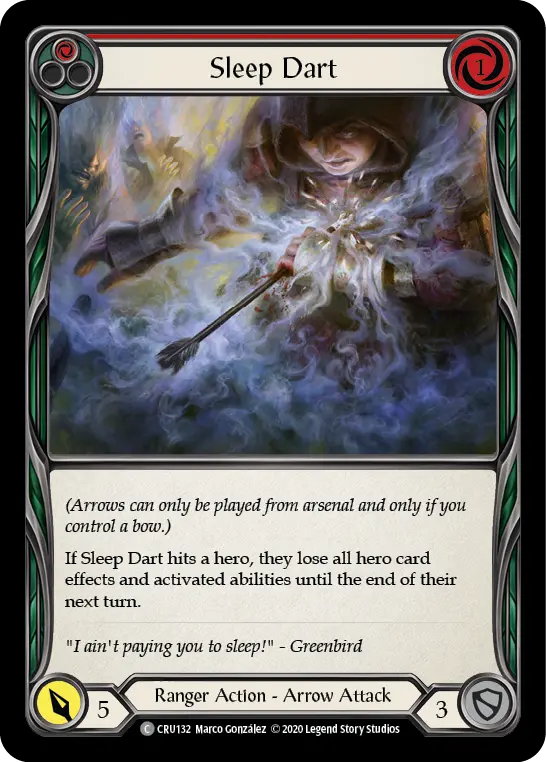 CRU · CRU132 · First Edition · Rainbow Foil