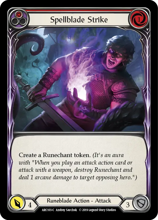 Spellblade Strike