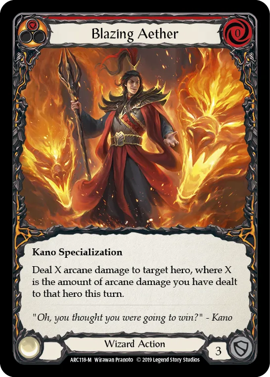 ARC · ARC118 · Première édition · Rainbow Foil