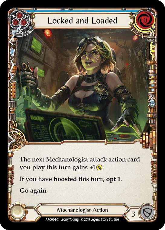ARC · ARC034 · First Edition · Rainbow Foil