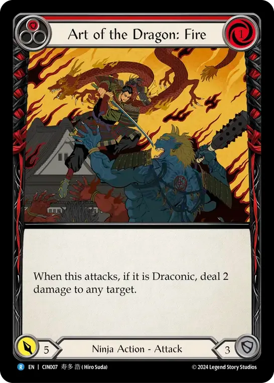Art of the Dragon: Fire