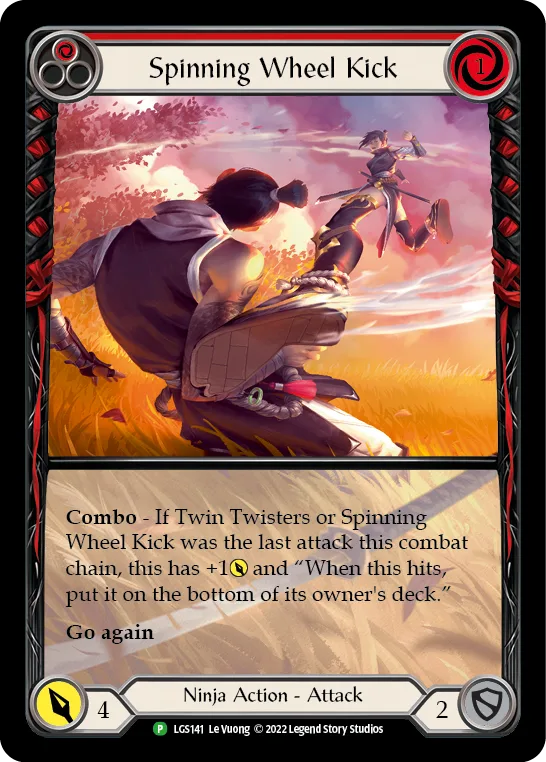 Spinning Wheel Kick