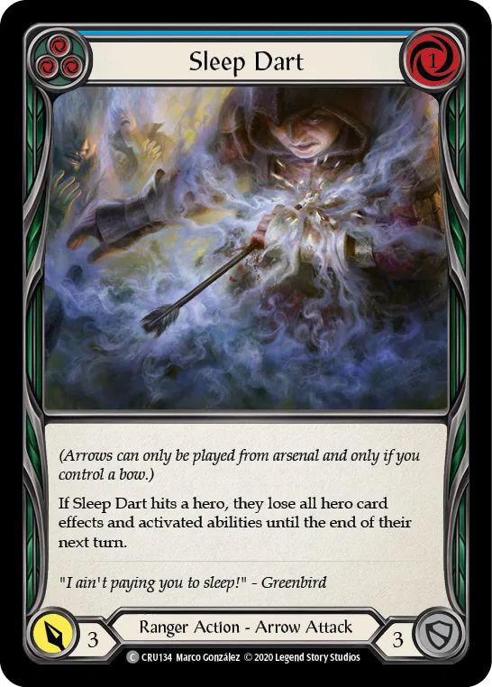CRU · CRU134 · Première édition · Rainbow Foil