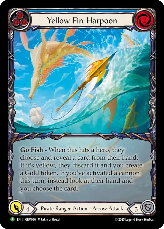 Yellow Fin Harpoon