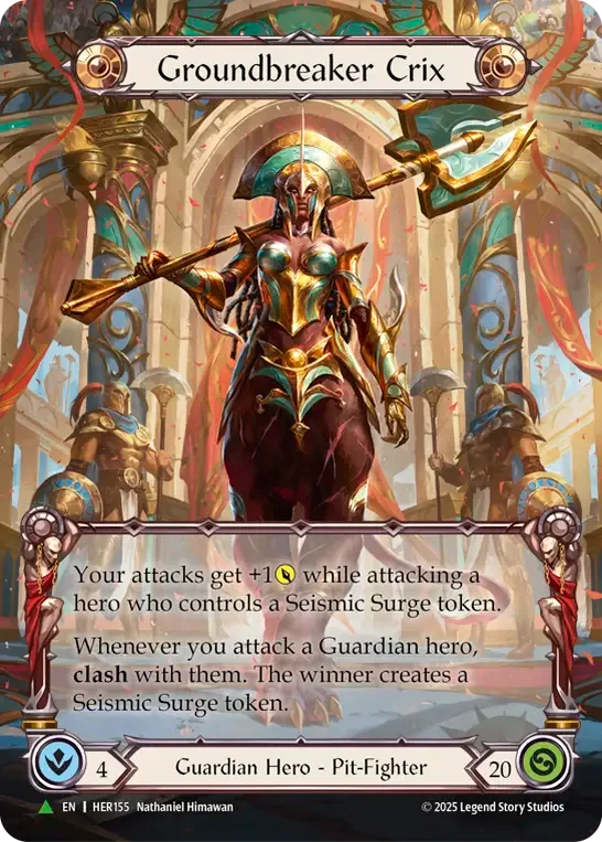 Groundbreaker Crix