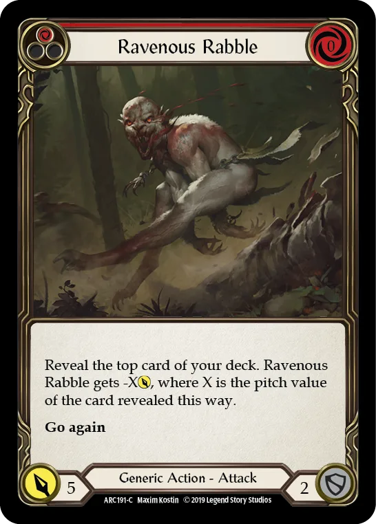ARC · ARC191 · Primeira edição · Rainbow Foil