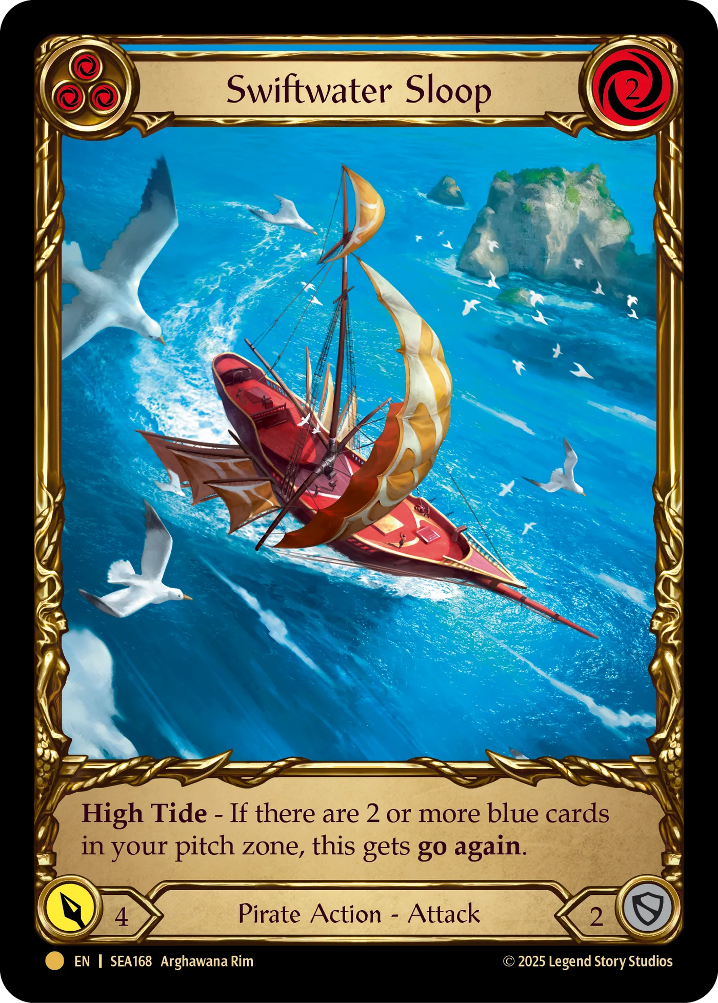SEA · SEA168 · N · Cold Foil