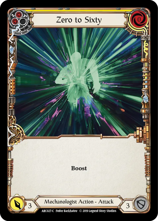 ARC · ARC027 · First Edition · Rainbow Foil