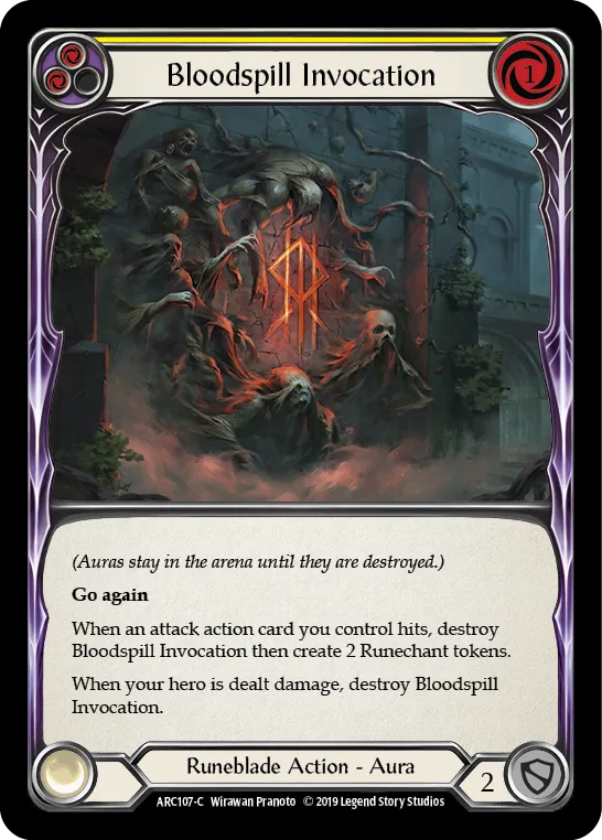 ARC · ARC107 · Première édition · Rainbow Foil