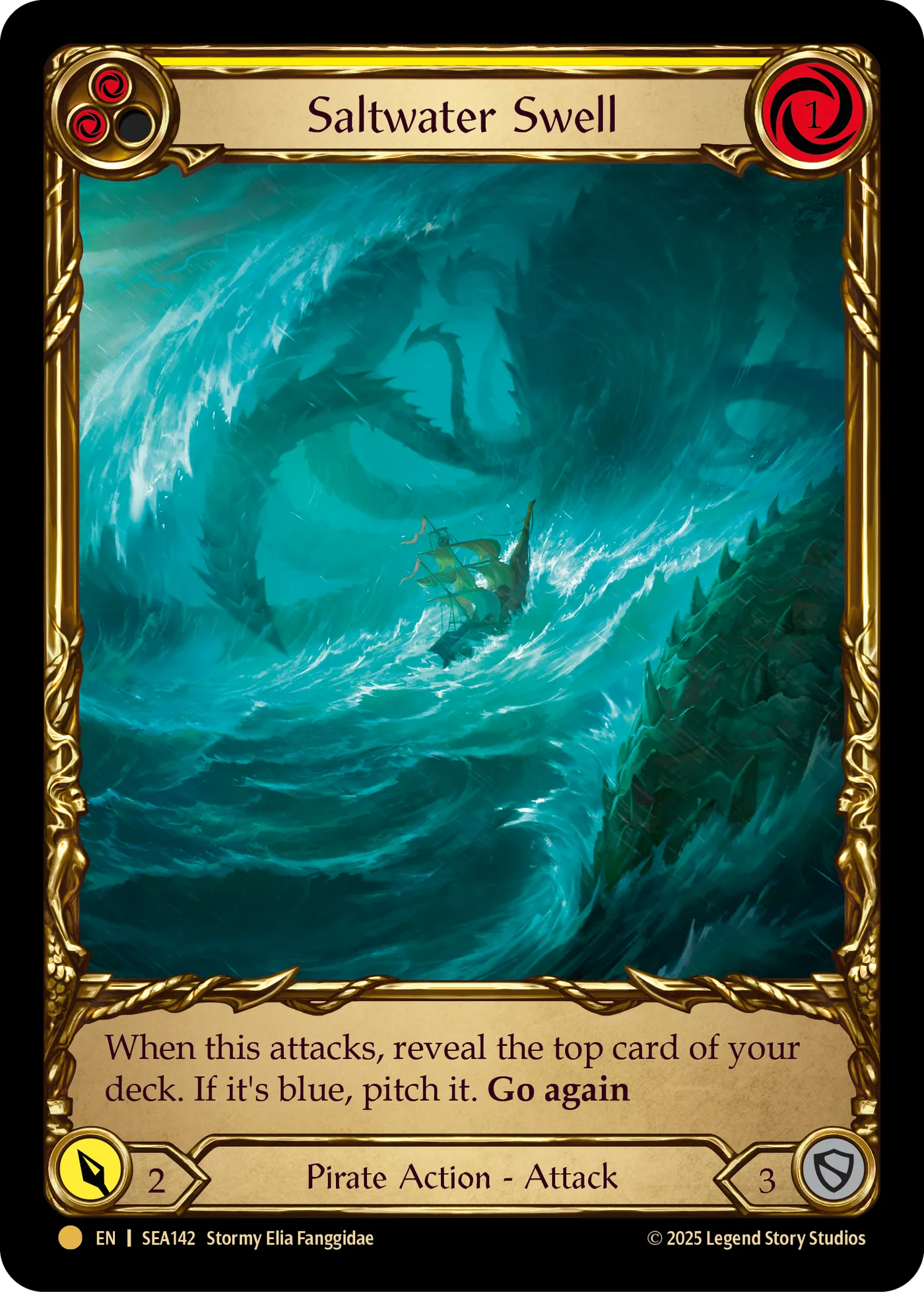 SEA · SEA142 · N · Cold Foil