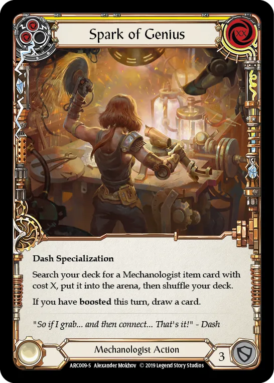 ARC · ARC009 · Première édition · Rainbow Foil