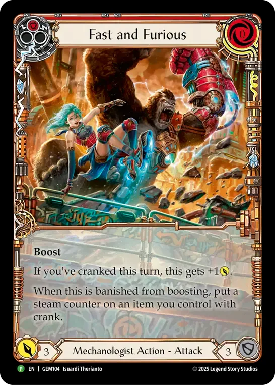 GEM · GEM104 · N · Rainbow Foil
