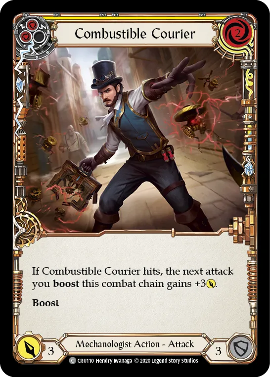 CRU · CRU110 · First Edition · Rainbow Foil