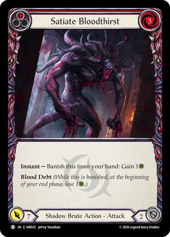 Satiate Bloodthirst