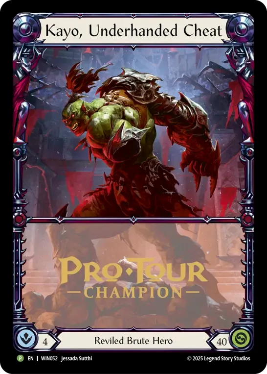 WIN · WIN052 · N · Cold Foil