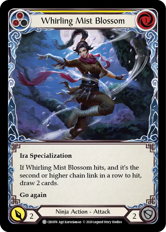 CRU · CRU074 · First Edition · Rainbow Foil
