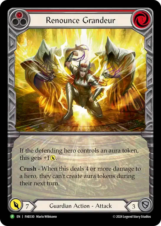 Renounce Grandeur