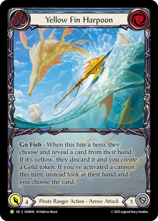 Yellow Fin Harpoon