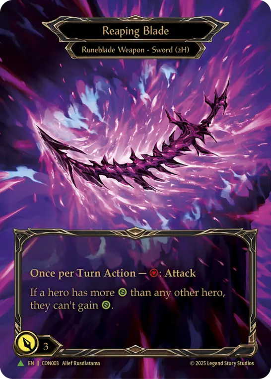 CON · CON003 · N · Rainbow Foil