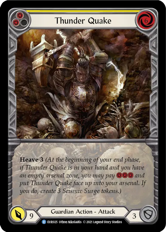 EVR · EVR025 · First Edition · Rainbow Foil
