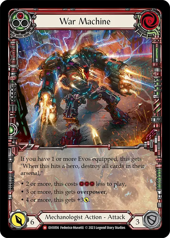 EVO · EVO056 · N · Rainbow Foil