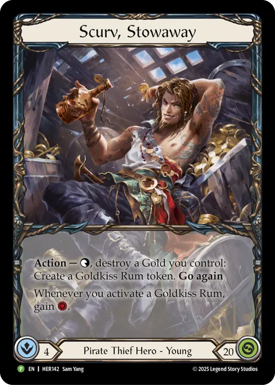 Scurv, Stowaway