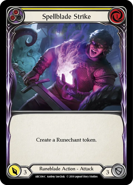ARC · ARC104 · First Edition · Rainbow Foil