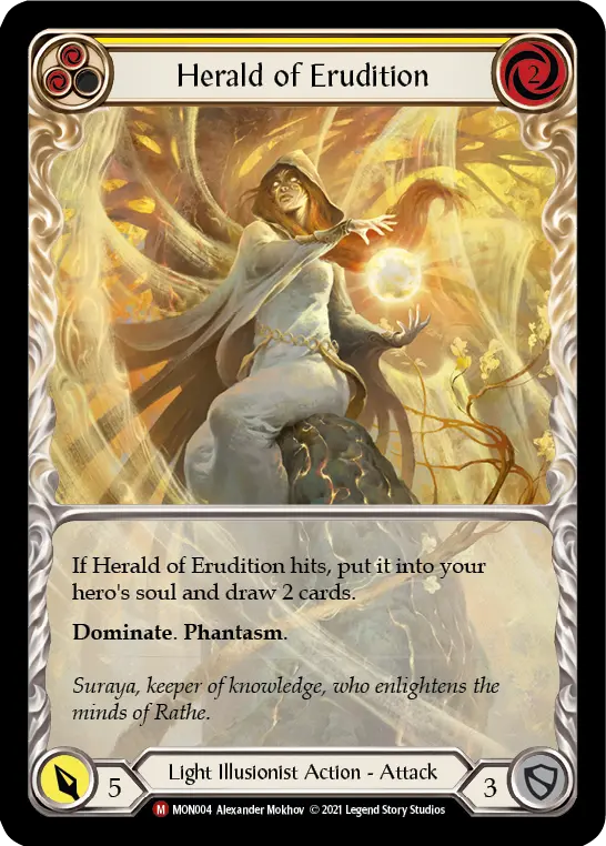 MON · MON004 · First Edition · Rainbow Foil