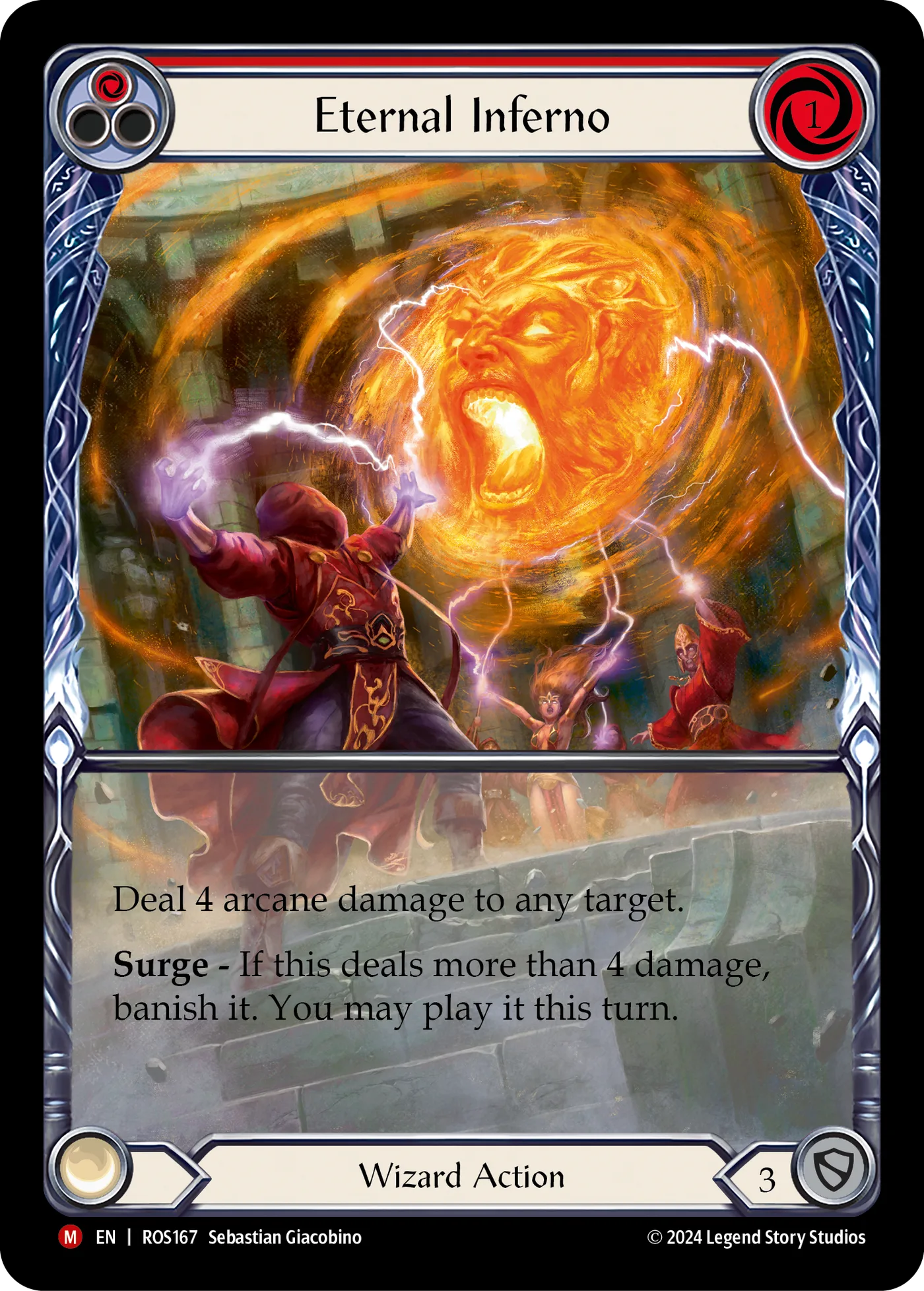 ROS · ROS167 · N · Rainbow Foil