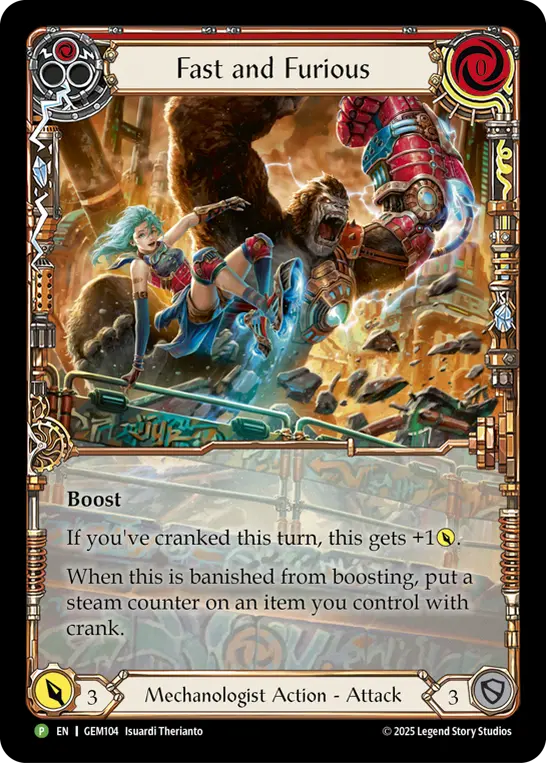 GEM · GEM104 · N · Rainbow Foil