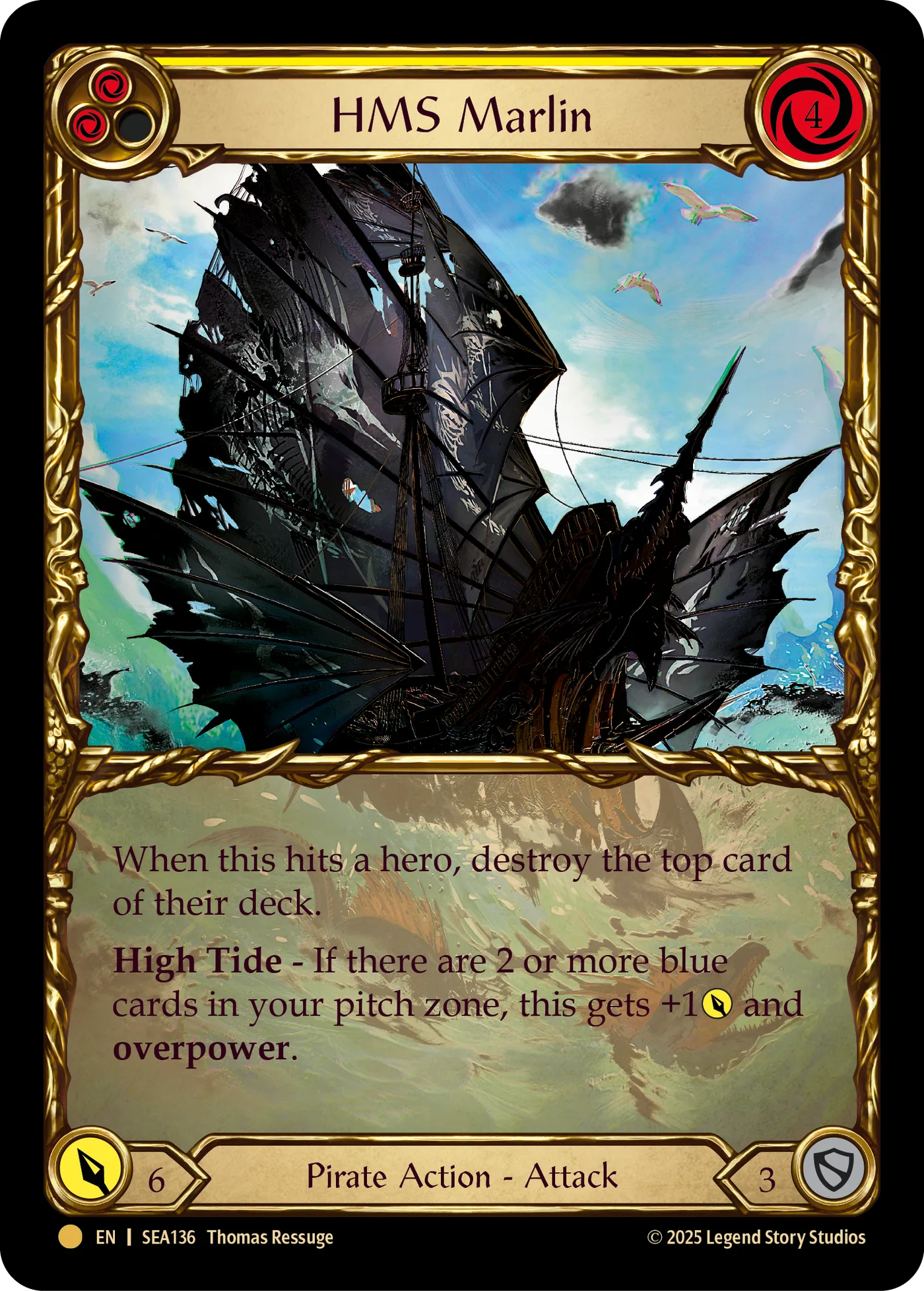 SEA · SEA136 · N · Cold Foil
