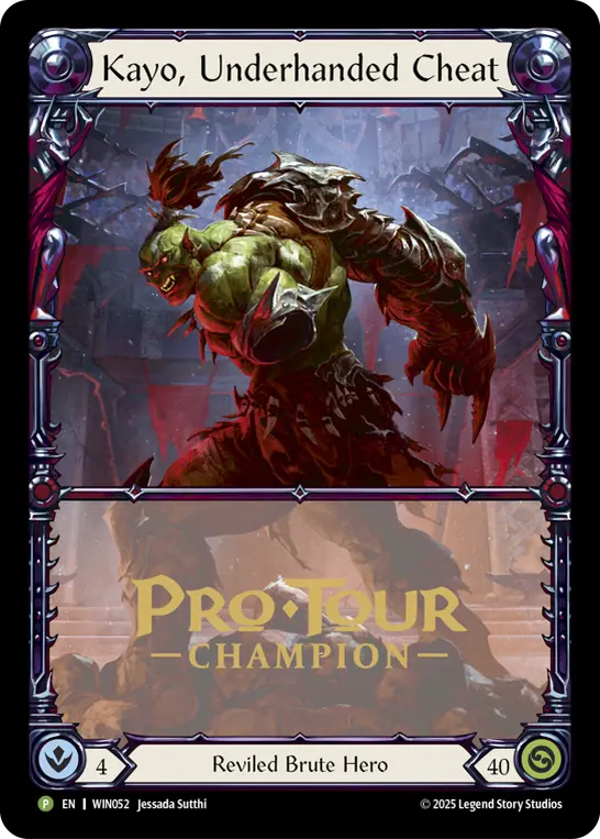 WIN · WIN052 · N · Cold Foil