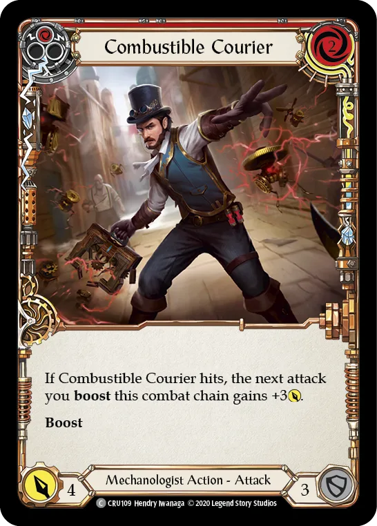 CRU · CRU109 · Première édition · Rainbow Foil