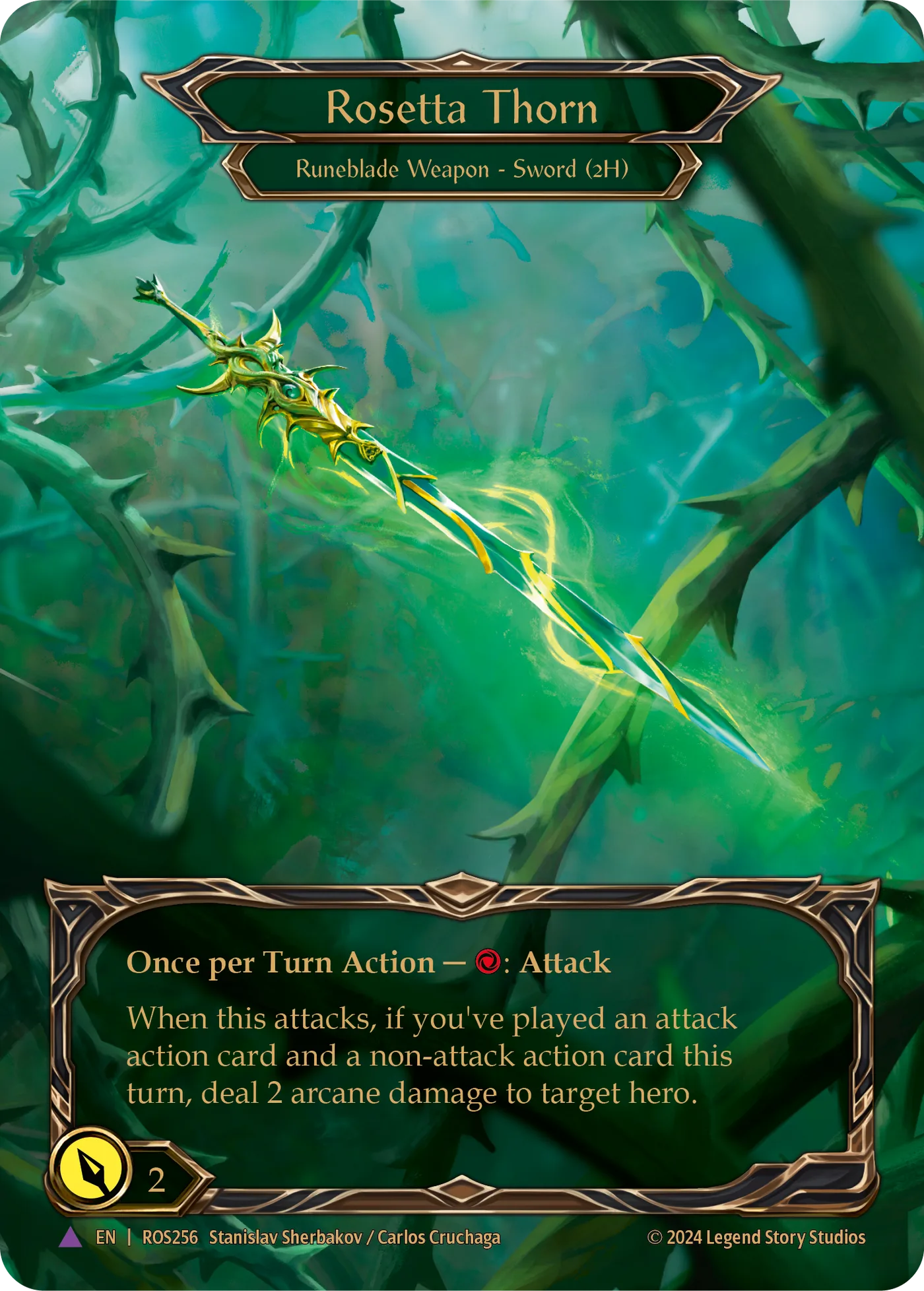 ROS · ROS256 · N · Cold Foil
