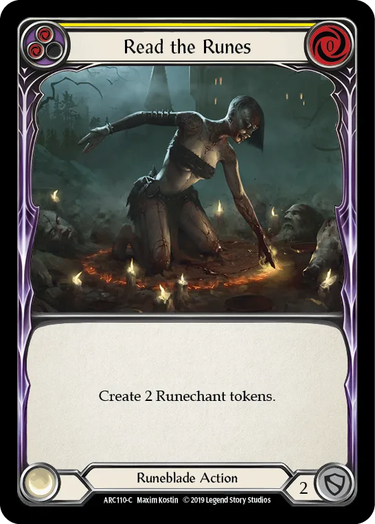 ARC · ARC110 · First Edition · Rainbow Foil