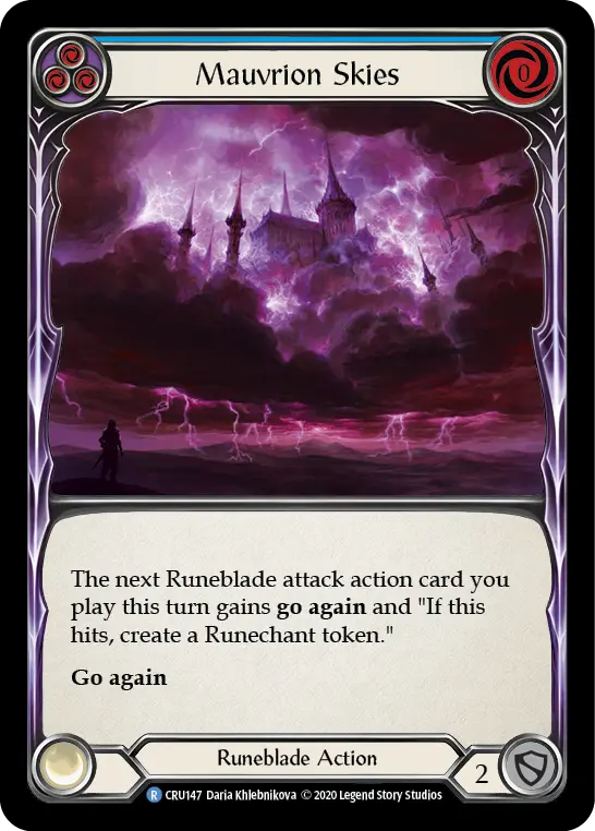 CRU · CRU147 · First Edition · Rainbow Foil