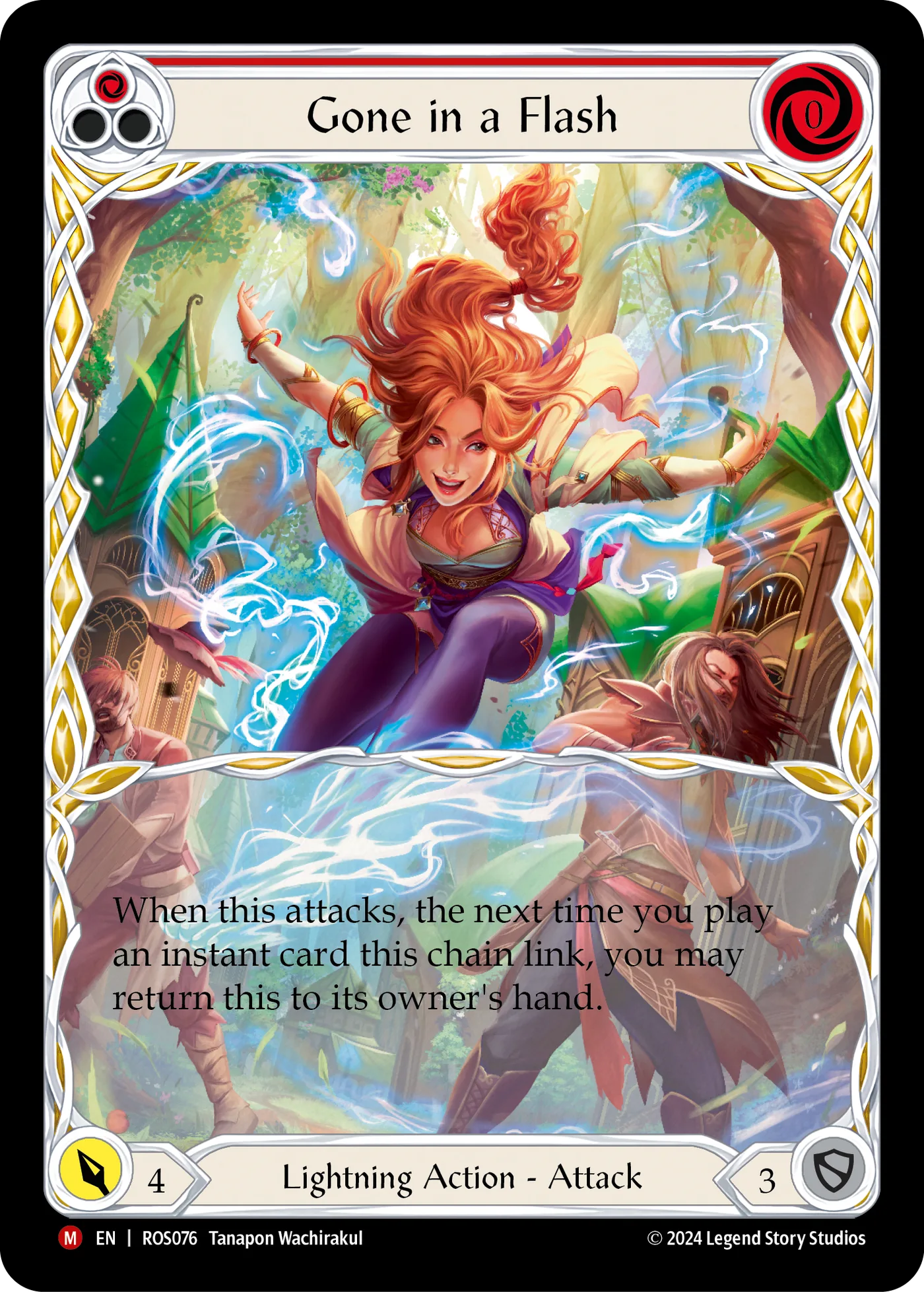 ROS · ROS076 · N · Rainbow Foil