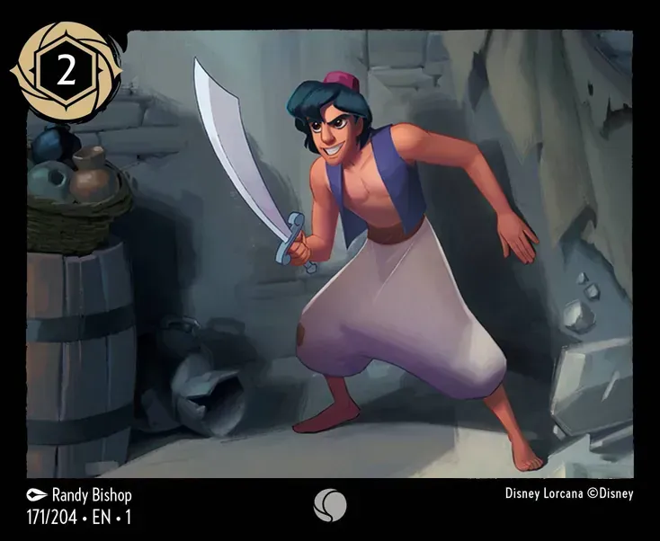 Aladdin - Cornered Swordsman