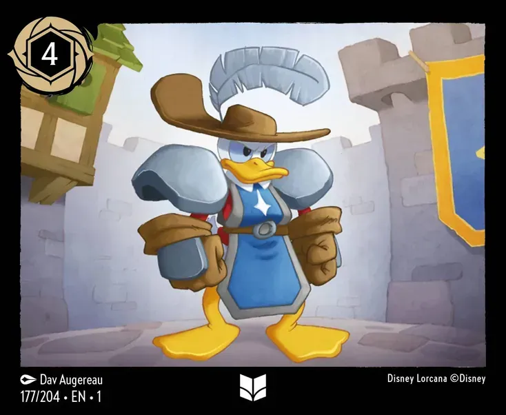 Donald Duck - Musketeer