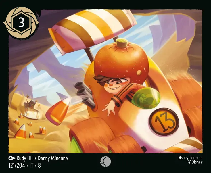 Gloyd Orangeboar - Fierce Competitor