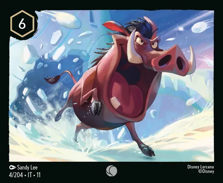 Pumbaa - Winter Warthog