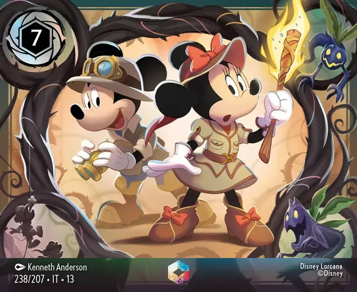 Mickey Mouse & Minnie Mouse
